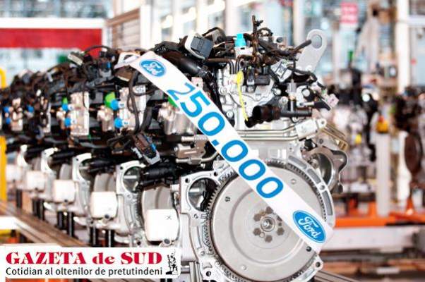 Ford a construit motorul cu numarul 250.000 la Craiova